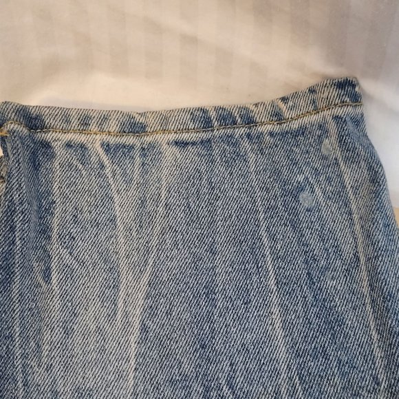 Levis 505 Regular Straight Leg 14 Slim Original Tag Size 25x27 - Picture 6 of 14